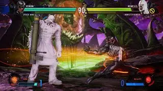 Spiderman AN D Venom VS Nemesis and hunter