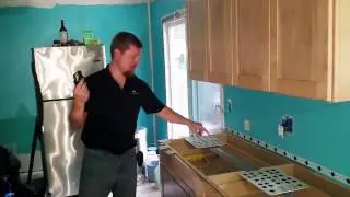 Cambria countertop template