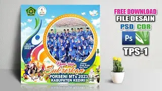 Twibbon Porseni MTs Kab. Kediri Porseni Jawa Timur 2023, Desain Banner Porseni 2023 FREE DOWNLOAD