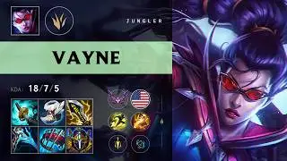 Vayne Jungle vs Sylas - NA Master Patch 26.13