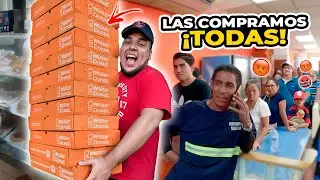 COMPRANDO TODAS las DONAS 🍩 del MISTER DONUT *nos insultaron* 🤬
