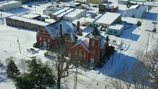 DJI Mavic Pro - Snow day in Spring Hope NC.