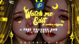 HOW TO EDIT | SIMPLE NEON EDIT TUTORIAL FOR BEGINNERS + BRUSHES AND FILTER CODE | TUTORIAL 01 ✨