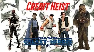 Star Wars Galaxy Of Heroes Credit Heist & Discussions with Smithie D