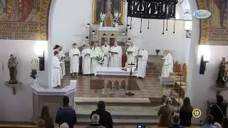 Gregorián mise a szolnoki Schola Veritas zenei szolgálatával a Szent Márton Műemléktemplomban