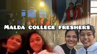 Malda college freshers program | Lots of enjoy and little much cavas | @sanjita_vlogs_01 