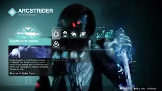 New Arc Pvp Build & Fashion for Hunter with Mask Of Bakris (Destiny 2)