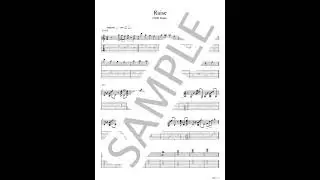 【Chilli Beans.】Raise【ギターTABサンプル音源】
