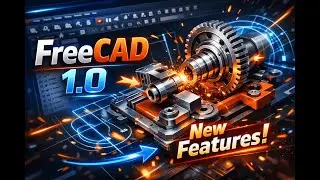 FreeCAD 1.0 &ndash; New Features & Updates | 3D CAD Design Made Easy