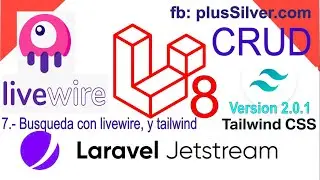 7.- TALL Busqueda con Livewire y Tailwind, CRUD Laravel, Jetstream-Livewire-Tailwinds