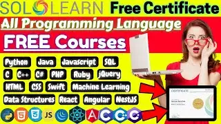 All Programming Language Courses with Certificate | FREE SoloLearn Online Courses with Certificate
