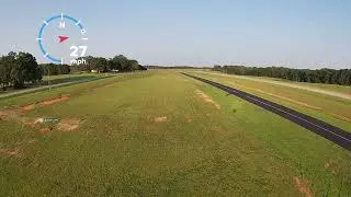 Approach speed on a Rama Flex 26.5m Paramotor Wing.