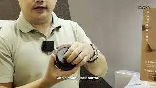 Kenneth Woky Titanium Travel Mug Review Video Taipei, Taiwan Trade Show