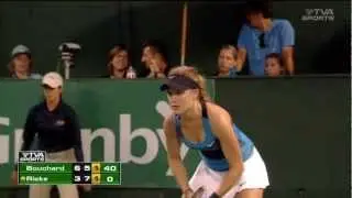 Eugenie Bouchard vs Alison Riske, Granby Challenger 2012