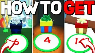 ALL PRESENT GIFT LOCATIONS in Bee Swarm Simulator! Roblox