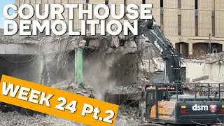 BLACKPOOL COURTHOUSES DEMOLITION week 24 pt 2