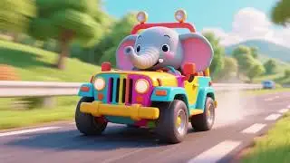 🚙🐘 Быстрое и захватывающее приключение на джипе &ndash; поездка на слоненке! 🌟
