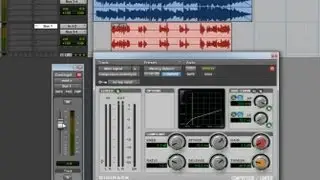 Sidechain compression: ducking audio effect