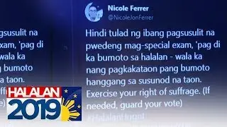 #HalalanHugot bumida sa Twitter, Instragram | Halalan 2019
