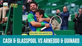 Cash & Glasspool vs Arneodo & Guinard | Rolex Monte-Carlo Masters 2025 Doubles Final Highlights