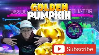 Opening *My First Ever* Golden Pumpkin 22 in Rocket League! (FUNNY)