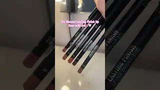 Rimmel lasting finish lip liner 💄🎀🩷 #makeup #getready #haul #skincare