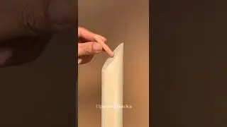 Amazing Woodworking Trick for Perfect Joints! 🪵✨ #LifeHacks #Woodwork #CraftingTips
