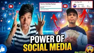 Power of Social Media 😱 | YouTube & Instagram Se Pehli Earning | Real Life Vlog..
