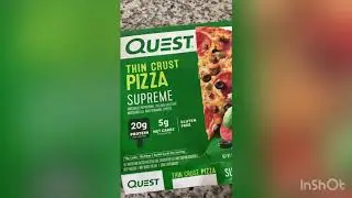 Keto Lunch!  Quest Pizza!