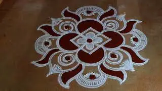 Newyear 2026 🌹special rangoli 3*1🌹sankranti chukala muggulu🌹Pongal special 🌹bhoki rangoli kolam