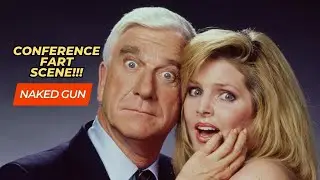 The Naked Gun&rsquo;s Hilarious Bathroom Scene! #TheNakedGun #leslienielsen  #comedyclassics #nakedgun
