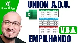 ✅Como Criar Uma Planilha A Partir De Várias Bases De Dados com ADO no Excel VBA