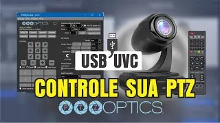 Como Controlar Sua Câmera PTZ via USB com o Software PTZ Optics – Tutorial Completo com SMTAV 3x
