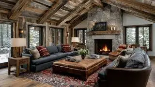 Rustic Reverie Small Space Cozy Winter Decor for Timeless Interior Home Style