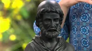 Solar Powered St. Francis Fountain by Smart Solar on QVC
