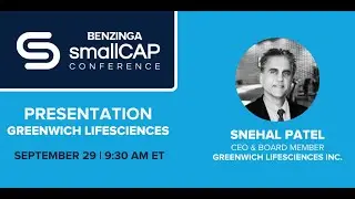 Greenwich LifeSciences | Benzinga Healthcare Small Cap Conference