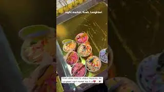 Ultimate Street Food Tour | Best Bites From📍Night market kuah langkawi | Malaysia 🇲🇾