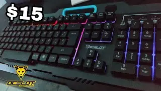 TECLADO OCELOT OGEK01 TECLADO BARATO PARA JUGAR  JOSE AR HD
