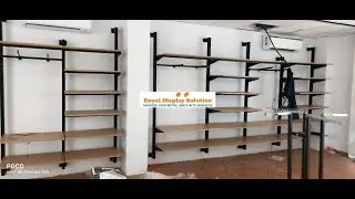 Garment Showroom Display Racks