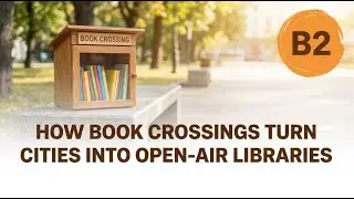 [B2] How Book Crossings Turn Cities into Open-Air Libraries | English Listening Practice