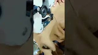 Automatic feed off the arm chain stitch sewing machine  #sewing #fashion