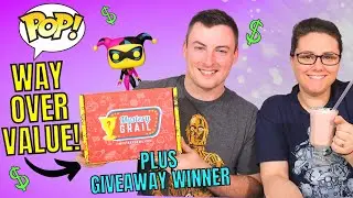 Unboxing 4 Funko Pop Mystery Boxes from Mystery Grail! Plus Smoothies!