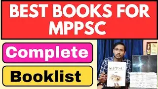 Best Books For MPPSC || books for mppsc || toppers notes mppsc books review || booklist for mppsc