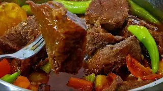 BONEL$$ GALBIJJIM HACK! Spicy Korean Braised Beef in Half the Time 🔥