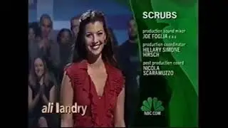 Scrubs NBC Split Screen Credits
