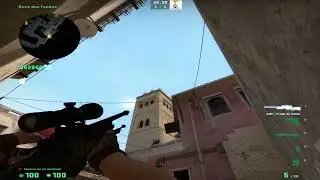 Smokada A e B na mirage no mesmo pixel