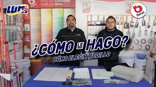 C&Oacute;MO ELEGIR EL RODILLO PARA PINTAR