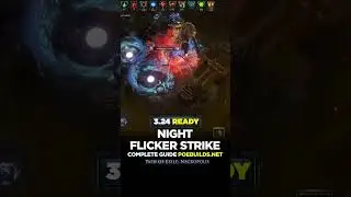 [POE 3.24] NIGHTBLADE FLICKER STRIKE RAIDER - Poe Builds #shorts #pathofexile #poebuilds #poe