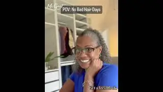 You can be stunning with Msgreyt Grey hair pionytails