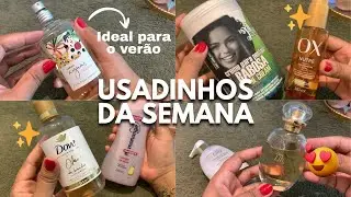 USADOS DA SEMANA: Dica de Produtos para o Verão 😎⛱️